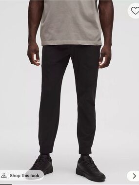 Lululemon ABC Warpstreme Jogger Black Men’s Size M Athletic Pants